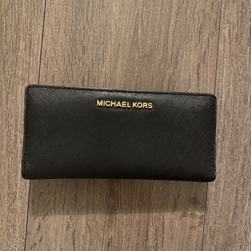 Michael Kors Button-Flap Wallet